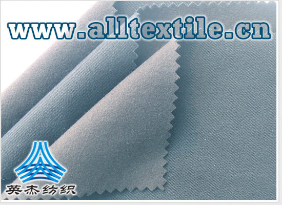 防水透湿透气全棉周围弹力布+弹力摇粒绒复合面料